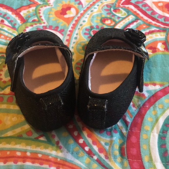 Sparkly Black  Mary Janes - Picture 2 of 3